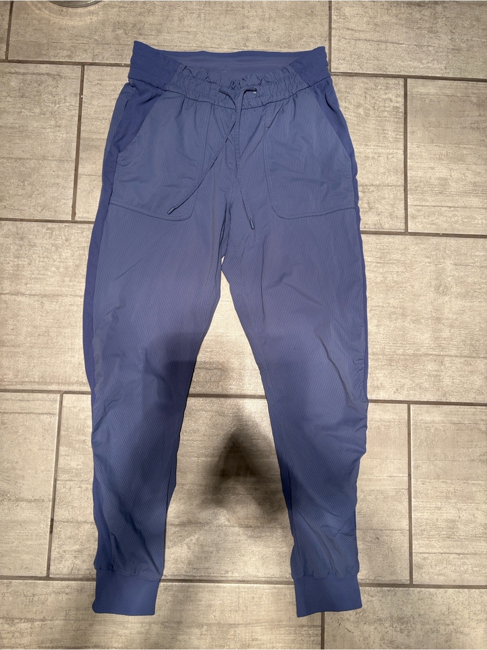 lululemon athletica Blue Drawstring Track Joggers